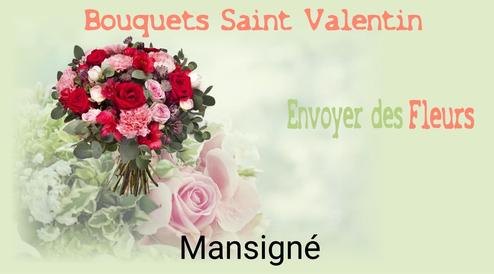 Roses de Saint-Valentin livrées à Mansigné